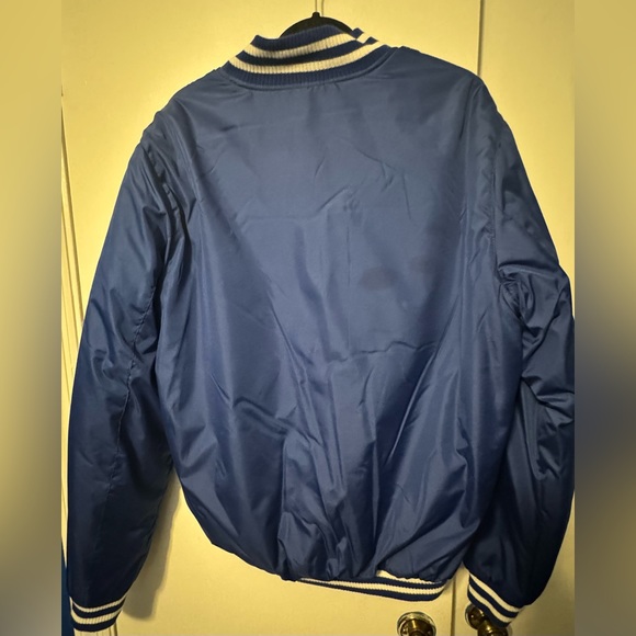 New York Giants -NFL Pro Line - Royal/White Reversible Full-Snap Jacket  - Large - Picture 2 of 6